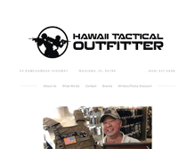 Tablet Screenshot of hawaiitactical.com